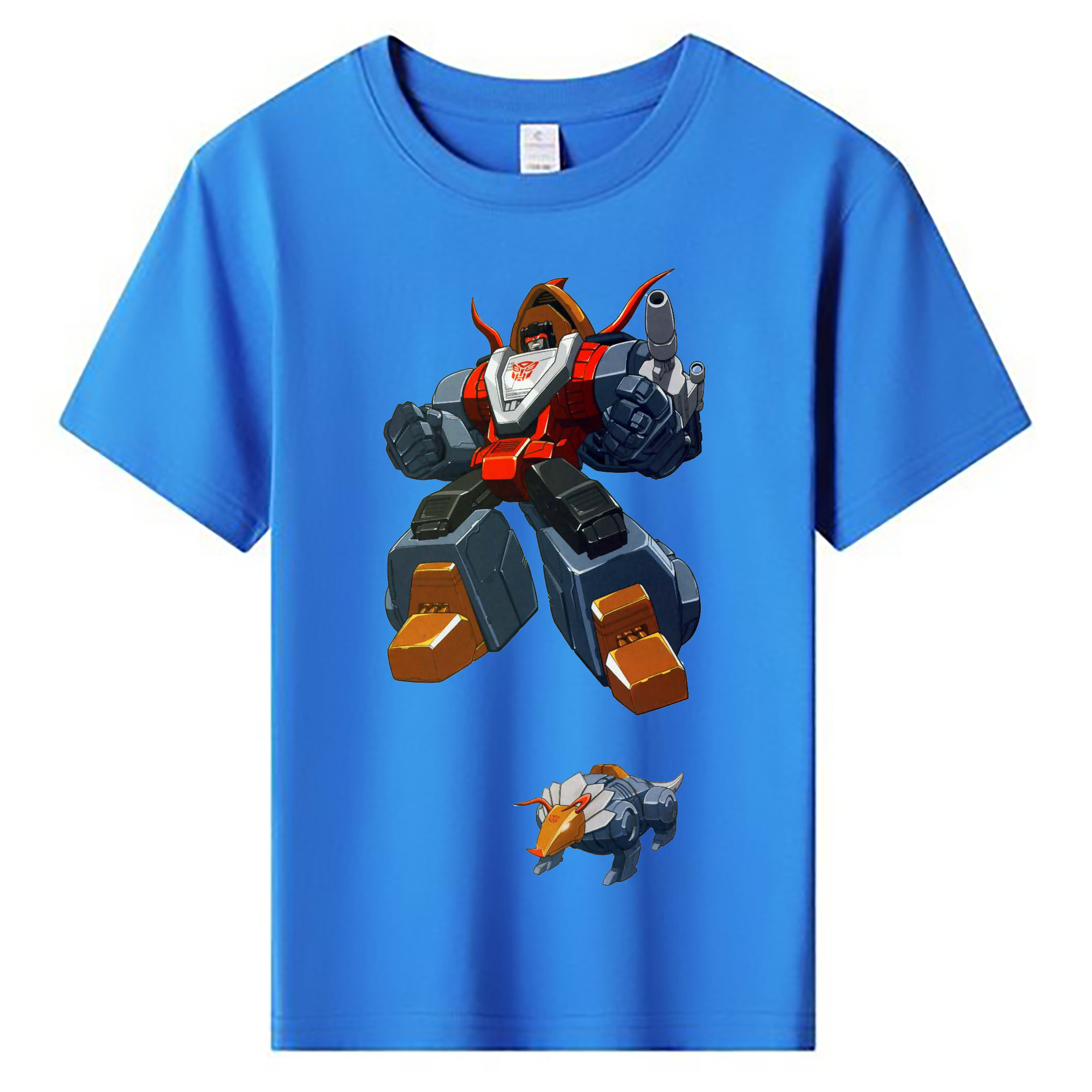 （画像用）  綿100％キッズTシャツ（フロントプリント）